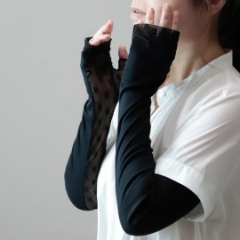 LAURA ASHLEY レディース UVカット手袋