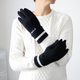 agnes.b メンズ ジャージ手袋