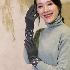 LAURA ASHLEY レディース ジャージ手袋