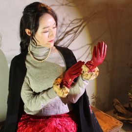 AltaClasseCAPRIGUANTI レディース 革手袋