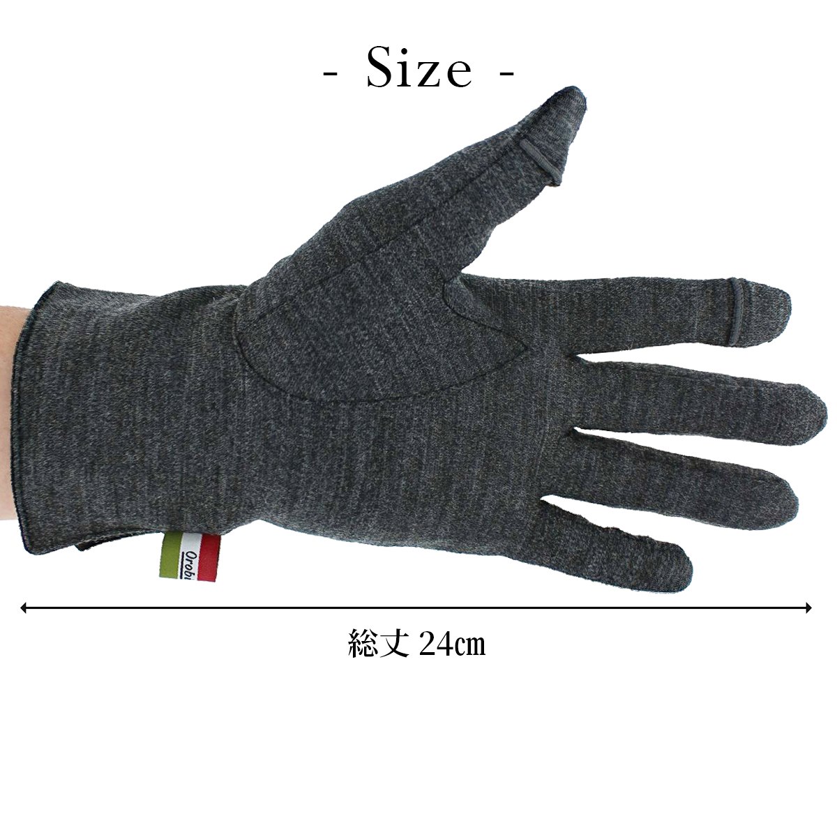 Orobianco メンズ ジャージ手袋 | 手袋,メンズ,オロビアンコ