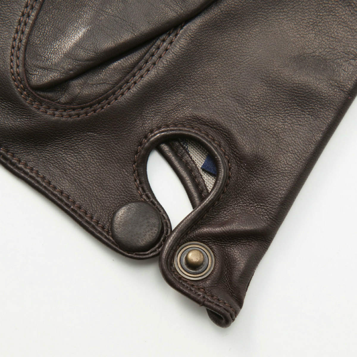 AltaClasseCAPRIGUANTI メンズ 革手袋 チョコ | 手袋,メンズ