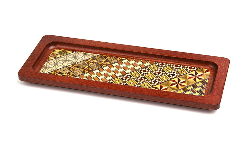 箱根寄木細工　角皿　5枚　未使用品 pd_00c16a22f5122196c395ee2d926