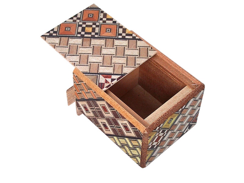 豆秘密箱7回仕掛け | 秘密箱 | 寄木細工専門店 箱根丸山物産