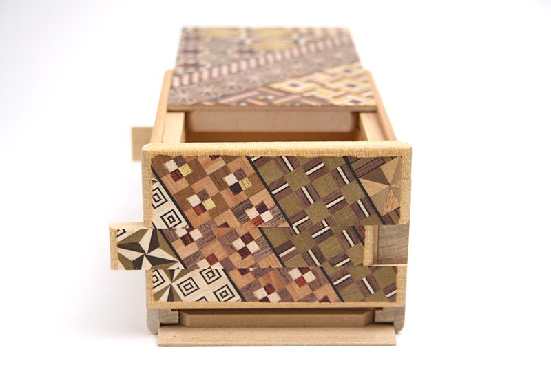 秘密箱21回仕掛け 5寸 小寄木 | 秘密箱 | 寄木細工専門店 箱根丸山物産