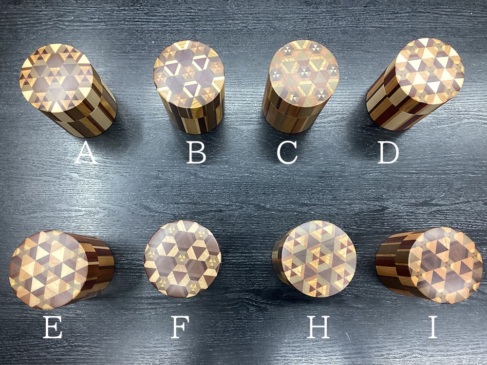 寄木 ムク茶筒 | 茶托・茶筒 | 寄木細工専門店 箱根丸山物産