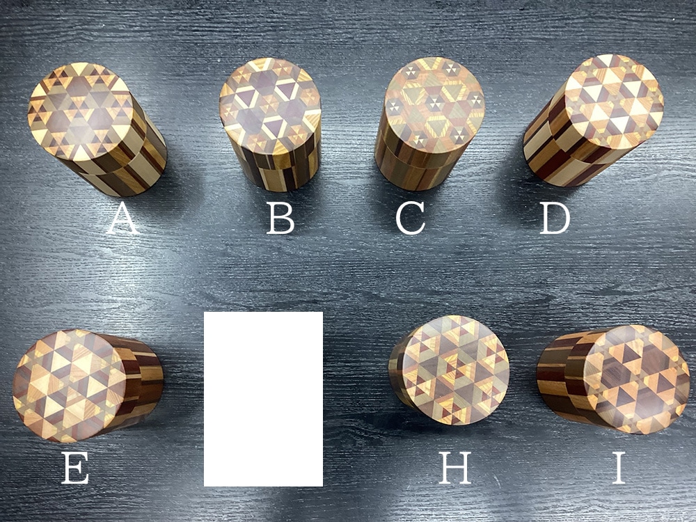 寄木 ムク茶筒 | 茶托・茶筒 | 寄木細工専門店 箱根丸山物産