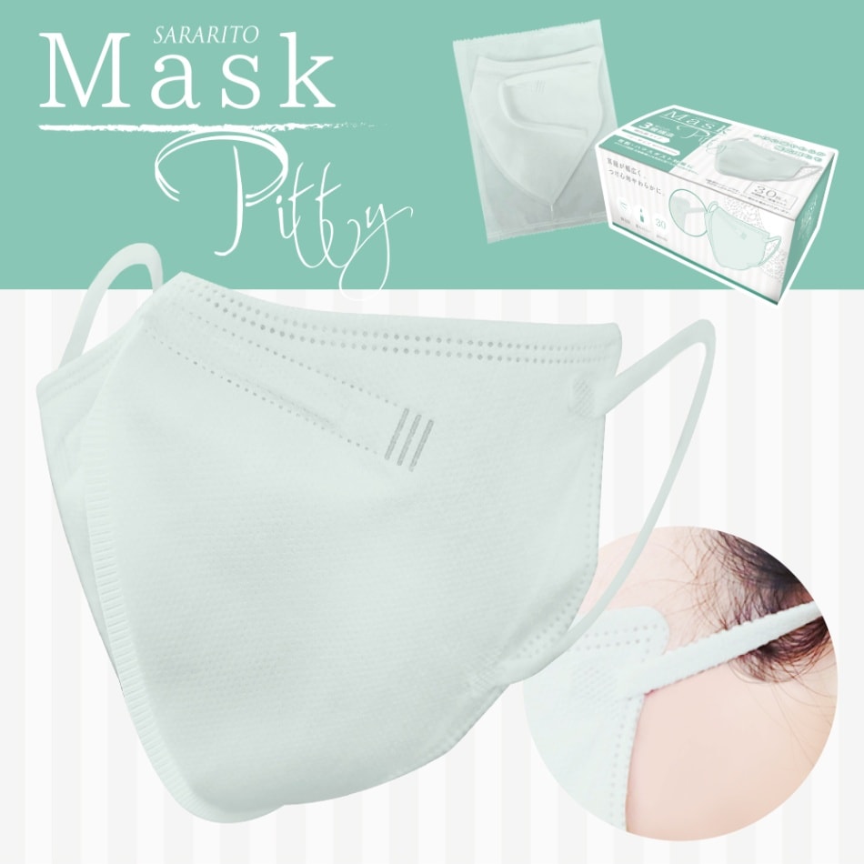ＳＡＲＡＲＩＴＯマスク　Ｐｉｔｔｙ　ミント