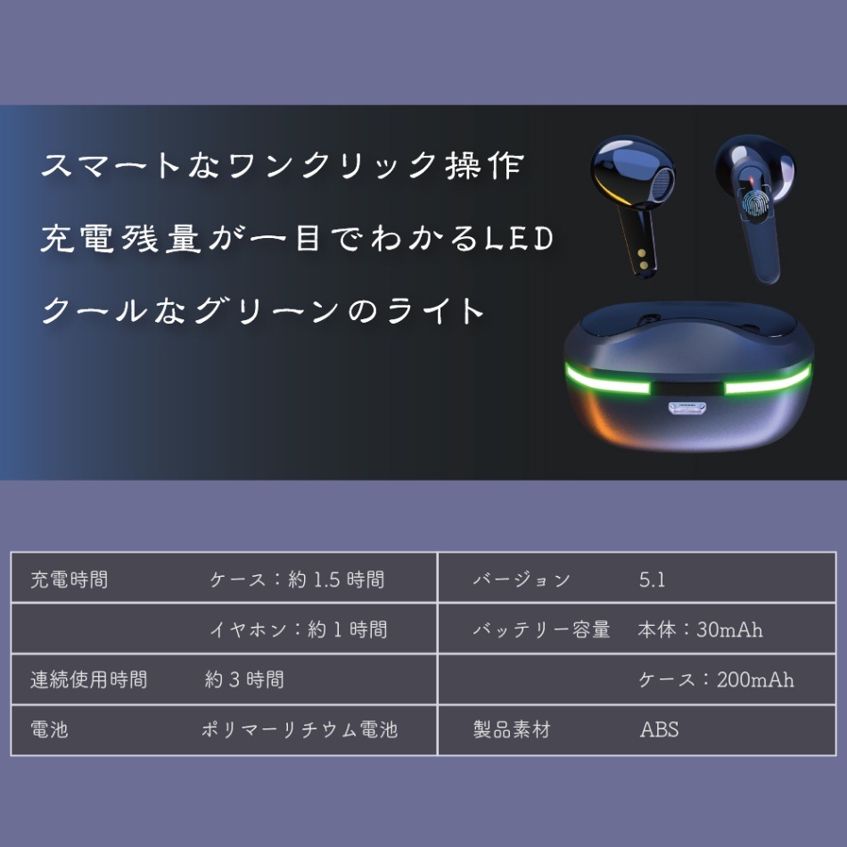ライトグリーン ワイヤレスイヤホン 充電ケース付き お取寄せ】urbanista(アーバニスタ)完全ワイヤレスイヤホン