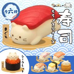チーズガールxNEKO寿司もちょスクイーズ