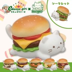 チーズガールxNEKOバーガーもちょスクイーズ