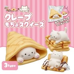チーズガールxNEKOクレープもちょスクイーズ