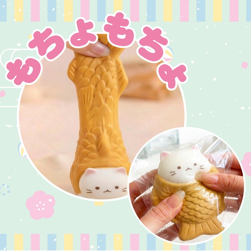 チーズガールxNEKOお祭りもちょスクイーズ