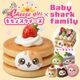チーズガールxベイビーシャークファミリーもちょスクイーズ