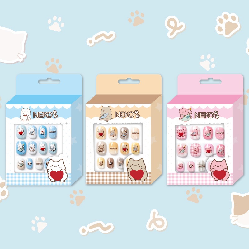 NEKOぷっくりネイルチップ
