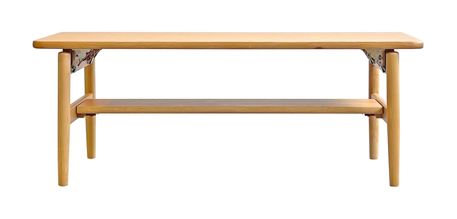 ★美品! Leverage レバレッジ シェルフ 木製 ローテーブル 組み立て式テーブル 使用時サイズ(約)110×22.5×H35cm　リサイクルショップ札幌　買取本舗　西野店 ローテーブルの商品一覧 | モクカグ公式