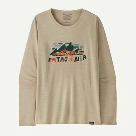 patagonia ウィメンズ・ロングスリーブ・キャプリーン・クール・デイリー・グラフィック・シャツ ( パタゴニア )