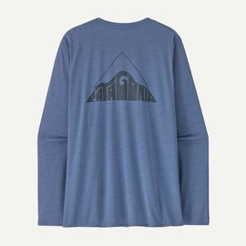 patagonia ウィメンズ・ロングスリーブ・キャプリーン・クール・デイリー・グラフィック・シャツ（ランズ） ( パタゴニア )