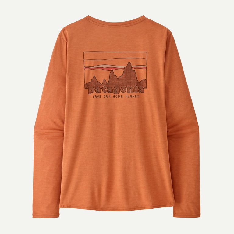 fuka⑮ パタゴニアメンズロングスリーブキャプリーンクールデイリーグラフ patagonia ウィメンズ・ロングスリーブ・キャプリーン・クール