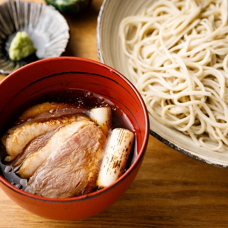 鴨汁そば麹漬け2食・ざるそば2食（馳走そば）