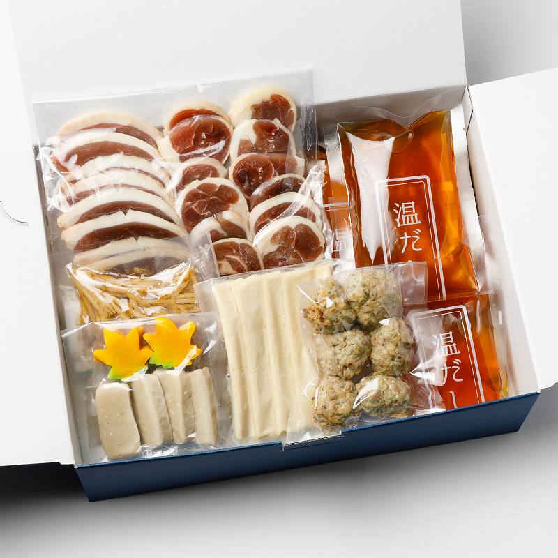 そば屋の近江鴨しゃぶ鍋（そば鍋・２～３人前、冷凍）