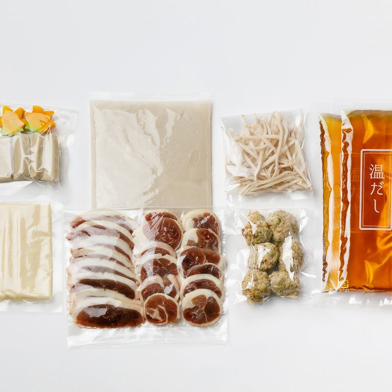 そば屋の近江鴨しゃぶ鍋（そば鍋・２～３人前、冷凍）