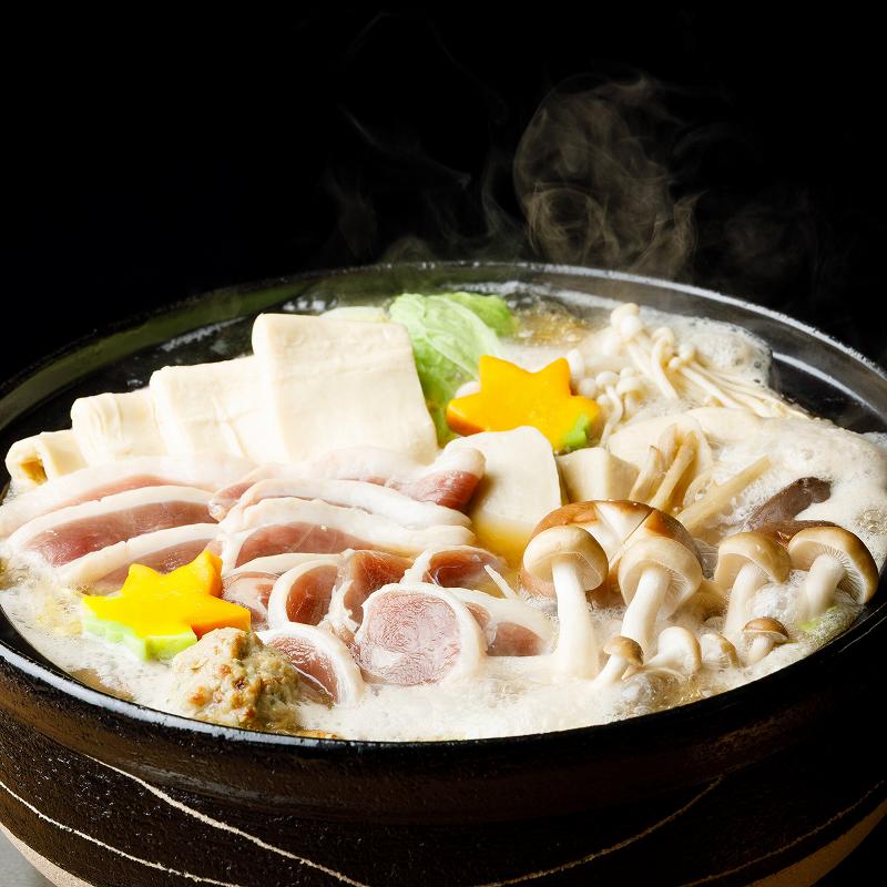 そば屋の近江鴨しゃぶ鍋（そば鍋・２～３人前、冷凍）