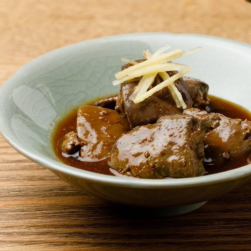 近江鴨の肝しぐれ煮(約1人前、冷凍)