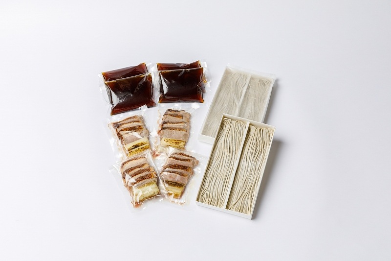 鴨汁そば麹漬け4食（馳走そば・つけそば）