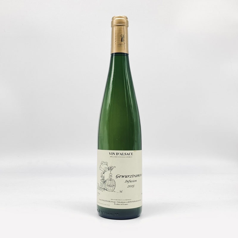 ドメーヌ・ガングランジェ／アルザス・ゲヴュルトラミネール・アンフュージョン１５　７５０ｍｌ