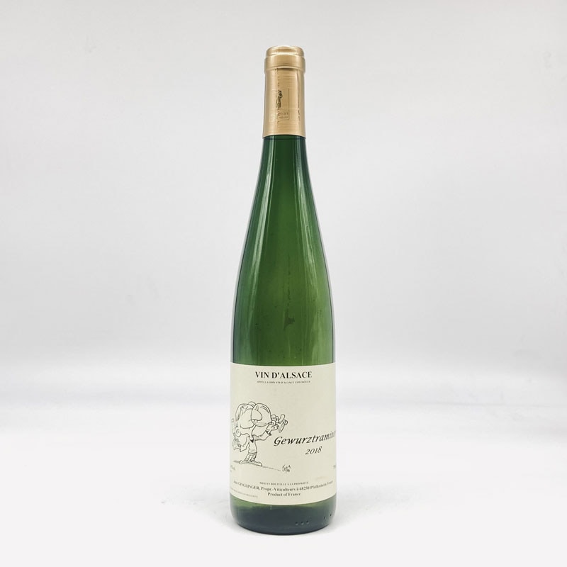 ドメーヌ・ガングランジェ／アルザス・ゲヴェルツトラミネール１８　７５０ｍｌ