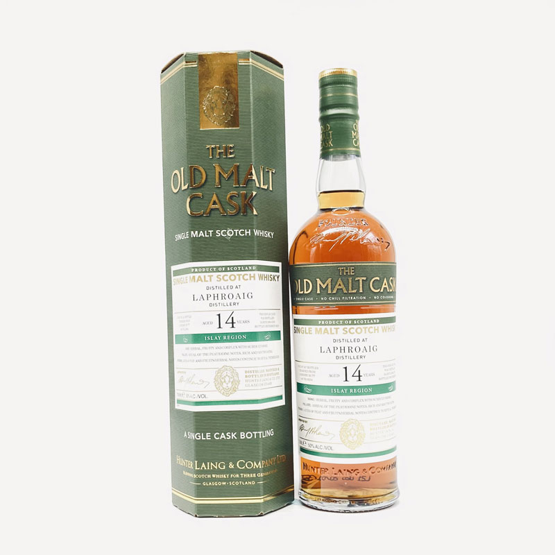 専用木箱付き　ラフロイグLAPHROAIG 25年シングルモルトウイスキー ラフロイグ[1997] 25年 ホグスヘッド【サマローリ/マグニフィコ】