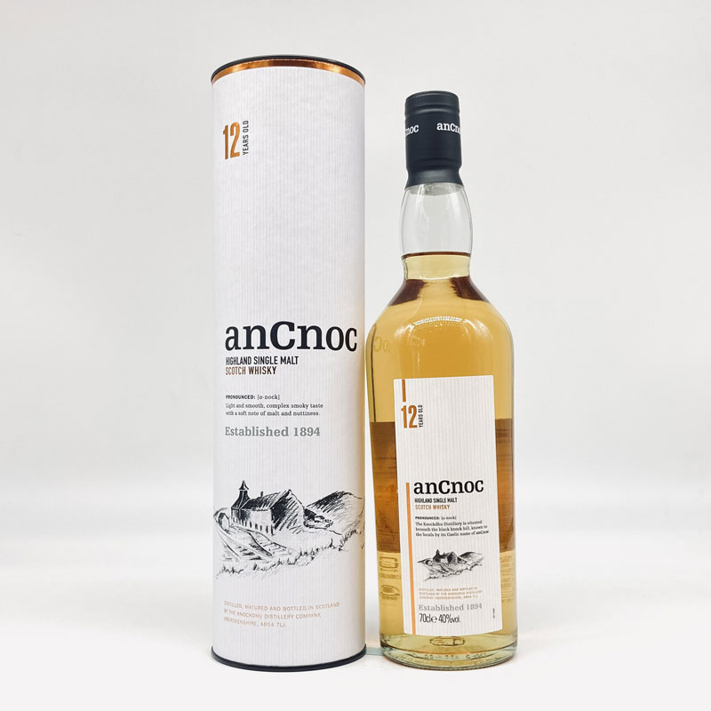 ancnoc 18年 アンノック 18年 700ml 46度 スコッチ ハイランド シングル
