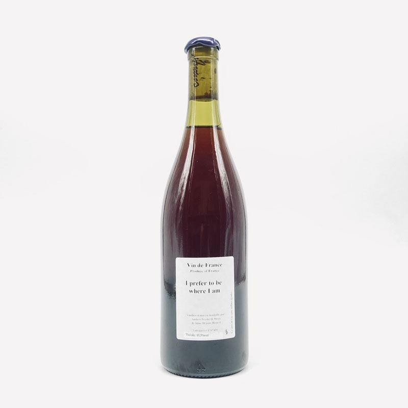 アンダース・フレデリック・スティーン／アイ・プレファー・トゥー・ビー・ウェアー・アイ・アム１８　７５０ｍｌ