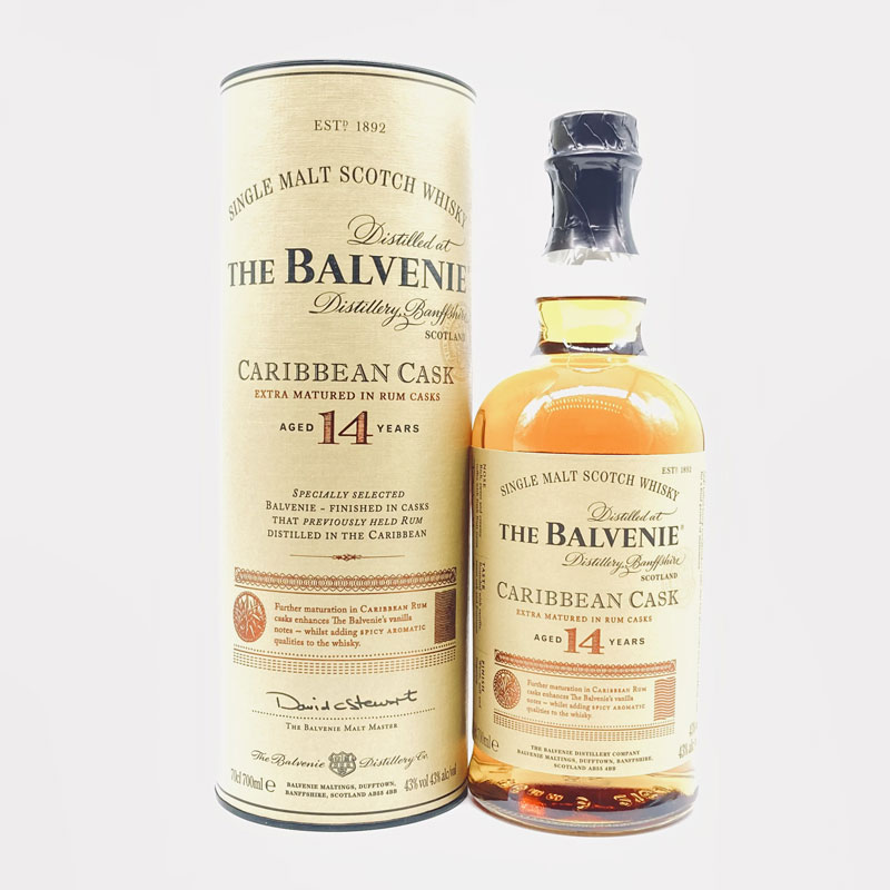 バルヴェニー１４年カリビアンカスク　７００ｍｌ