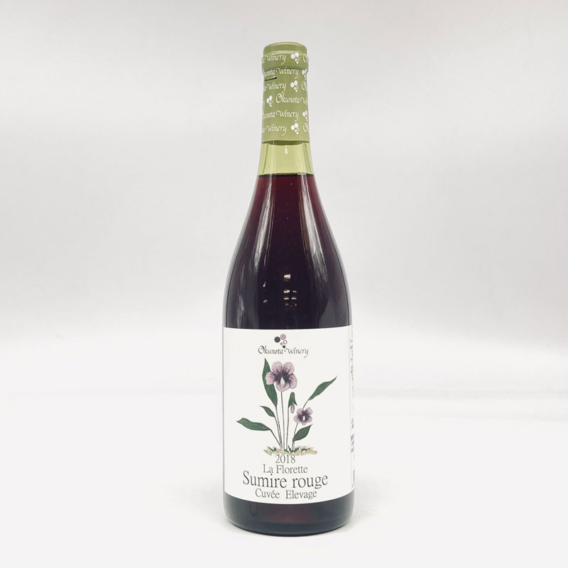 奥野田ワイナリー／ラ・フロレット・スミレ・ルージュ１８　７５０ｍｌ