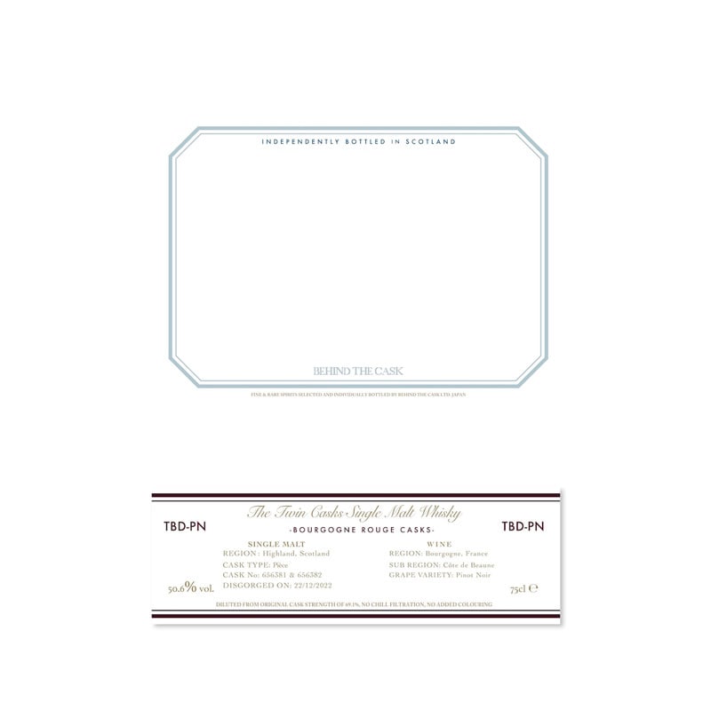 Ｂｅｈｉｎｄ　ｔｈｅ　Ｃａｓｋ　ＴＢＤ－ＰＮ