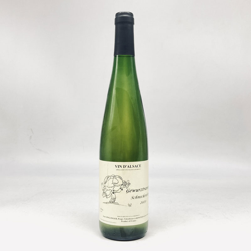 ドメーヌ・ガングランジェ／アルザス・ゲウ゛ェルツトラミネール・シュネッケンベルグ２０　７５０ｍｌ