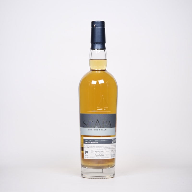 【量売】スキャパ１９年２００３　１ｓｔフィルアメリカンオークバレル