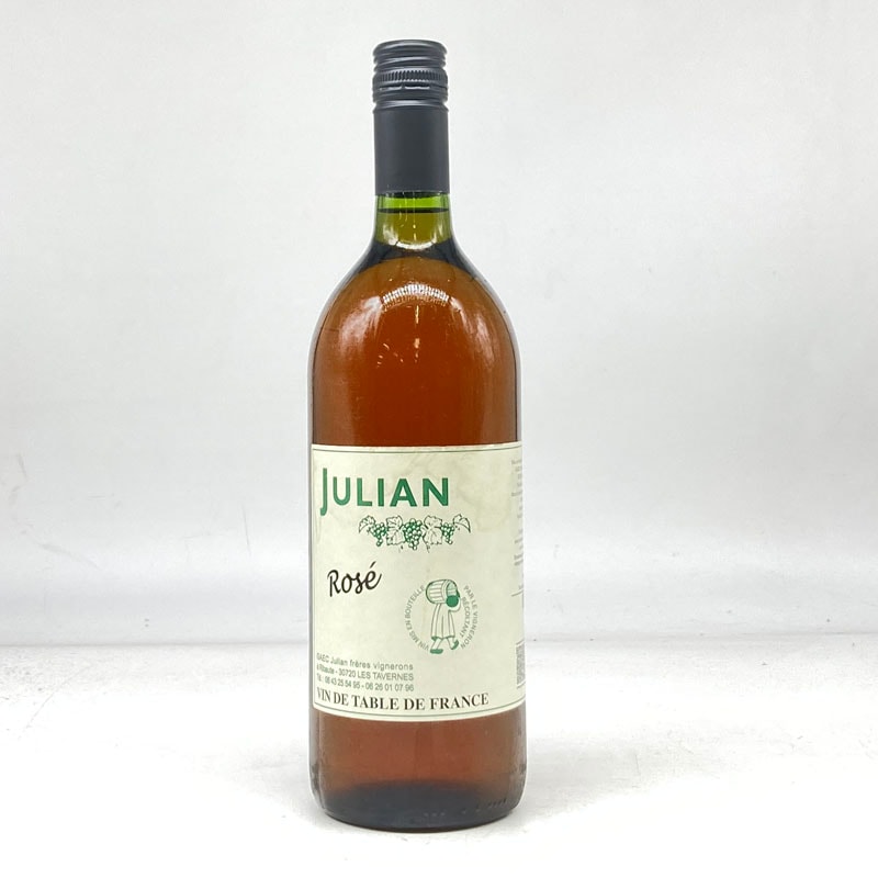 【こちらの商品にはエチケット汚れがございます】ルイ・ジュリアン／ロゼＮＶ２５／１Ｌ