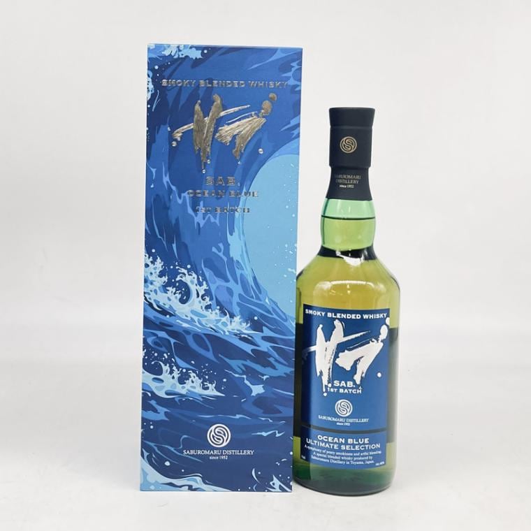 三郎丸蒸溜所ＳＡＢ　オーシャンブルー　１ｓｔＢａｔｃｈ　７００ｍｌ