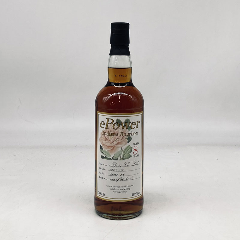 ｅＰｏｗｅｒオリジナルウイスキー　インディアナバーボン２０１５　８年　７００ｍｌ