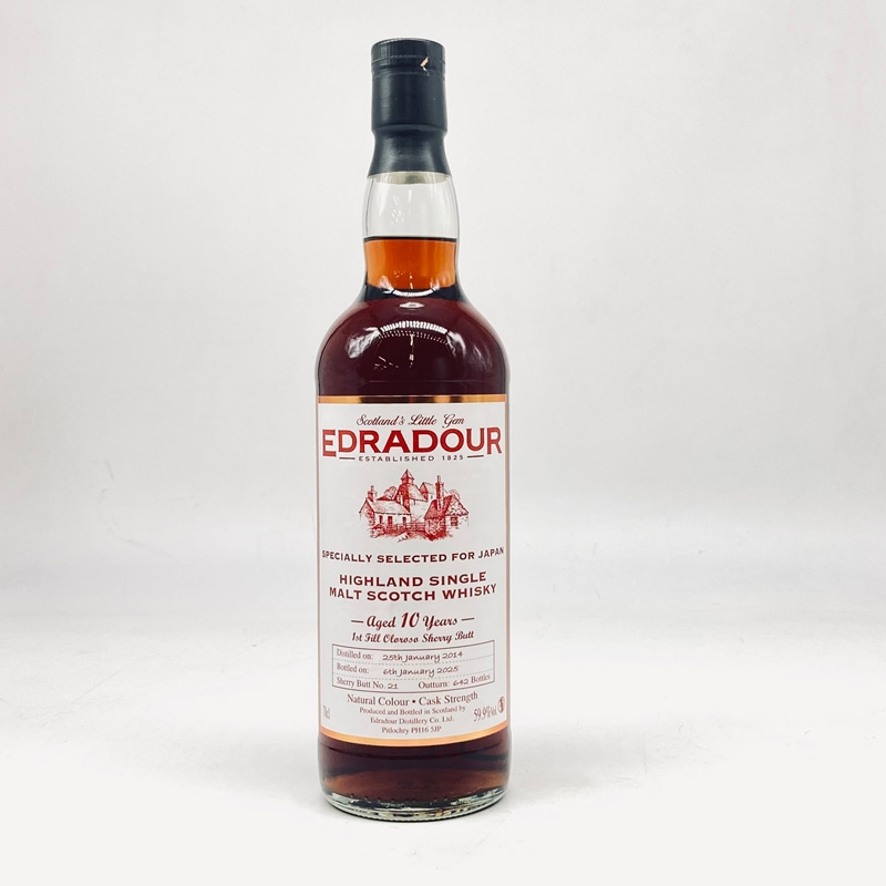 エドラダワー１０年２０１４１ｓｔオロロソシェリーバットＣＳｆｏｒＪＡＰＡＮ　７００ｍｌ
