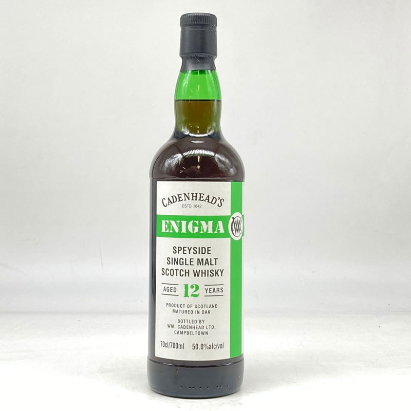 エニグマスペイサイドシングルモルト１２年　７００ｍｌ