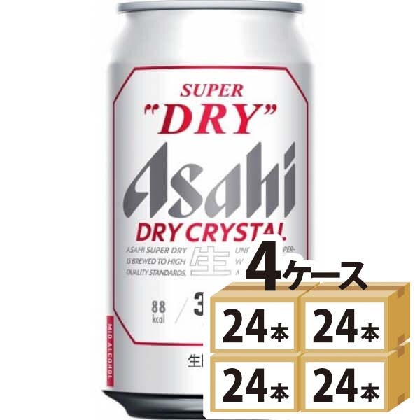 �ӡ��� ������ �����ѡ��ɥ饤 �ɥ饤���ꥹ���� 350ml��96��(4������)