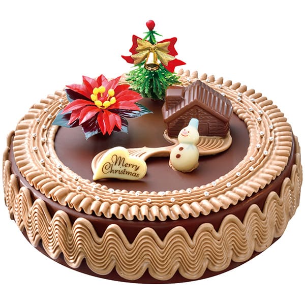 66 ヤマザキ クリスマス チョコケーキ 6号 | ヨシヅヤ オンラインショップ