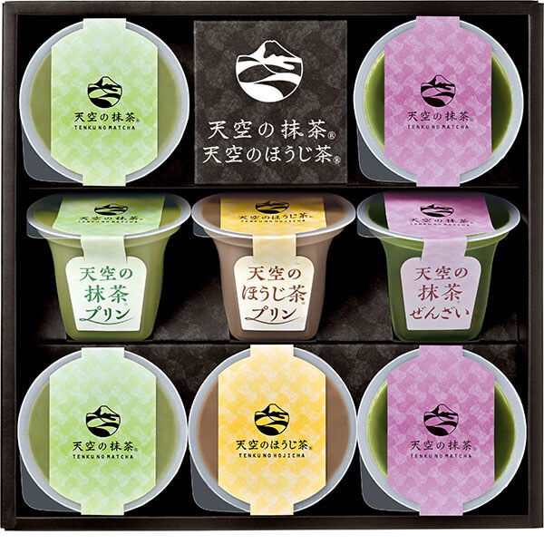 Azumi 天空の抹茶・天空のほうじ茶 デザートセット FTK-33 | ヨシヅヤ