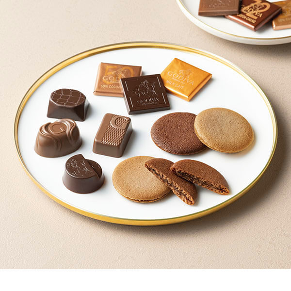 送料込み】ゴディバ チョコレート&クッキー アソートメント