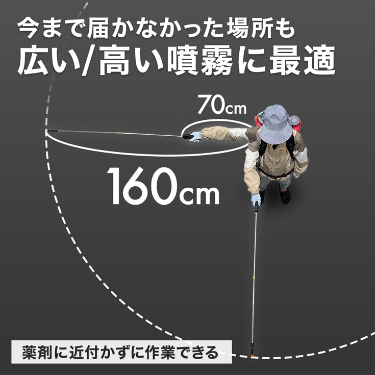 電動噴霧器 16L 背負い式 バッテリー式 YS-EFULB16L | 電動噴霧器
