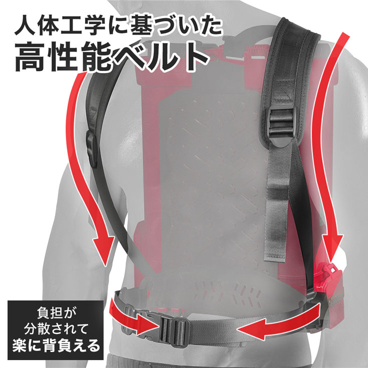 電動噴霧器 16L 背負い式 バッテリー式 YS-EFULB16L | 電動噴霧器